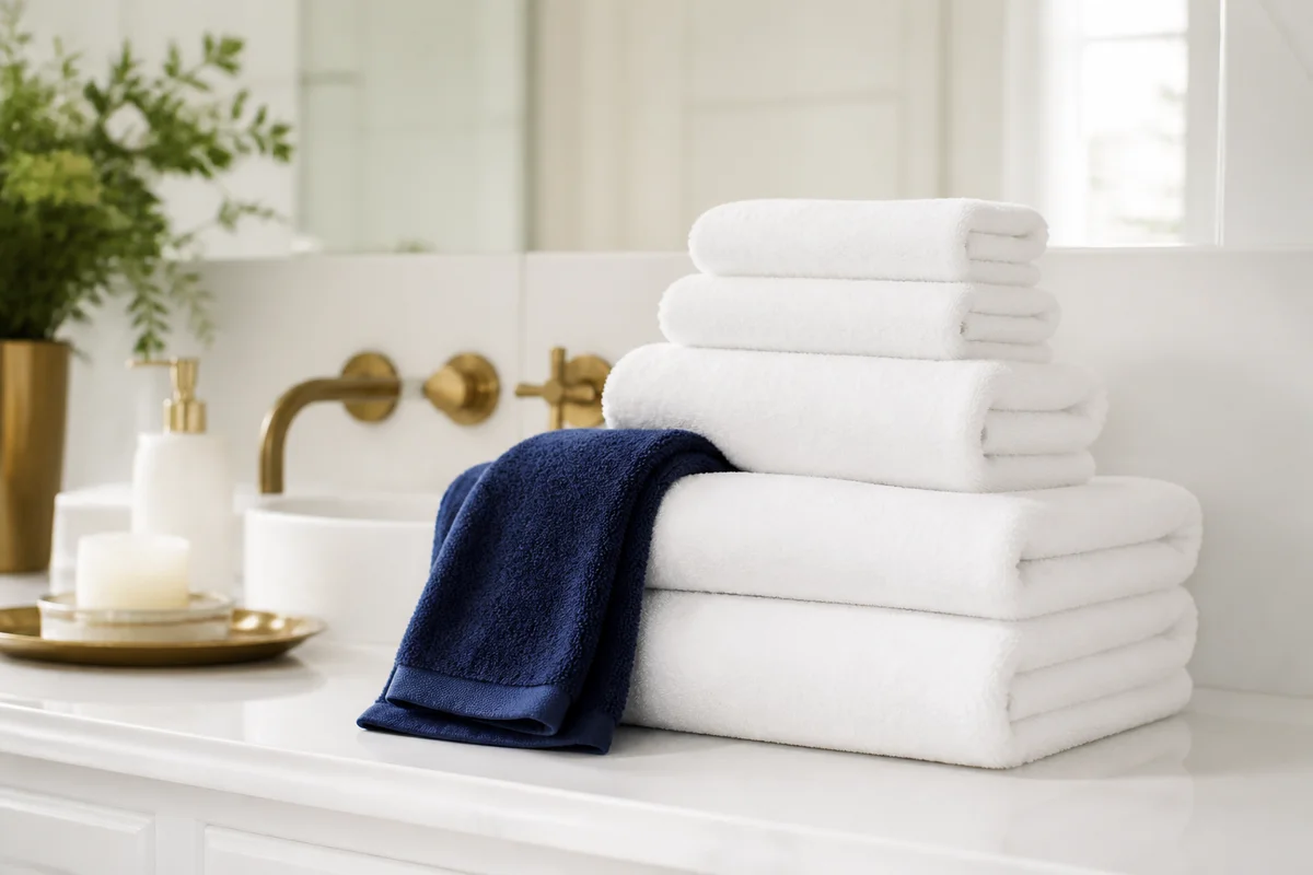 Linge frais soigneusement préparé, image d’inspiration
